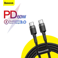 Baseus Cafule Kabel Data USB Type C Multifungsi Fast Charge 20V/3A - CATKLF-HG1