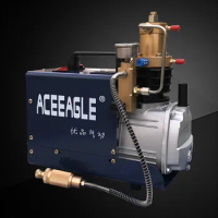 220V2KW 40 Mpa Electric Air Compressor High Pressure Air Pump pneumatic Airgun PCP Inflator With High Pressure Safety Valve