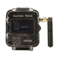 DSTIKE WiFi Deauther V1 V3S V3 V4 V4S Wristband Wearable ESP8266  Development Board Smart Watch DevKit Arduino NodeMCU ESP32 IoT