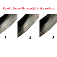 T800 Carbon Road Rim V Brake Special HTG High TG Braking Surface 255 Celsius Braking Surface 700C Road Rims