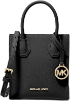 邁克·柯爾 - Michael Kors Mercer 黑色純色牛皮革超小號標誌斜背包 35S1GM9T0L 1pc