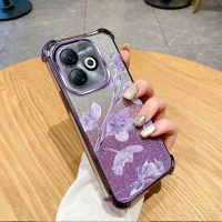 เคสโทรศัพท์กันกระแทกชุบไฟฟ้า สำหรับ itel A70 / Tecno Spark 10 Pro / 10C เคส TPU แบบนุ่มสำหรับปกป้อง 