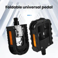 Folding Bike Pedals Ultra-light Folding Bicycle Pedals with Smooth Bearings for High Strength Biking Easy for Universal