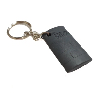 LY007 5入裝 IC鑰匙扣卡 灰色感應卡 紐扣卡 複旦IC卡 IC異型卡(門禁卡 考勤卡)