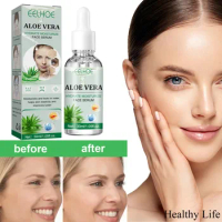 Aloe Vera Whitening Moisturizing Serum Quickly Anti-wrinkle Face Essence Women Fast Anti Aging Serum Firming Skin Wrinkles Cream