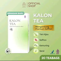 2 Pcs Kalon Teh Hijau Premium Saffron Green Tea - Minuman Kalon Tea