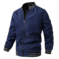 Áo khoác bomber nam cỡ lớn mùa xuân và mùa thu xuyên biên giới, áo khoác bóng chày, áo sweatshirt Al