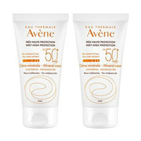 Avene雅漾全效潤色防曬霜SPF50+ 2入 ｜全館滿$199免運