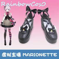 Virtual YouTuber Vtuber hololive Maria Marionette Cosplay Shoes Boots Game Anime Carnival Halloween Rainbowcos0 W2640