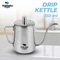 liviehome X One Two Cups Teko Kopi Leher Angsa Gooseneck Pour Over Drip Kettle - A052 Alat Takar tem