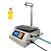 CNC Weighing And Quantitative Filling Machine Automatic Juice Milk Honey Tahini Paste Pear Oil Viscous Fluid Filler
