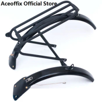 Aceoffix C Line Rack with Mudguard for Brompton Bike Fender Accessories