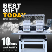 10 Year Warranty HOLiAUMA Factory Sale High Speed Embroidery Machine 1200 Rpm 15 Needles Apparel Better Brother Computerized