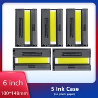 100mm*148mm for Canon Selphy Color Ink Paper Set Compact Photo Printer CP1200 CP1300 CP910 CP900 Ink Cartridge KP 108IN KP-36IN