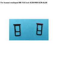 For huawei mediapad M6 10.8 inch SCM-W09 SCM-AL09 New Tested Sim Card Holder Tray Card Slot For MediaPad M 6 Sim Card Holder