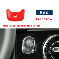 aimey สำหรับ Benz A B CLA Class Jetta W177 W247 W118 W907 W910 2019+ ฝาครอบปุ่มกดสตาร์ท/ดับเครื่องยน