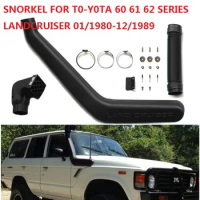 Auto Snorkel Kit for Landcruiser 60 61 62 Series Air Intakes Mailfold LLDPE Snorkel Kits for Toyota Landcruiser 1980-1989