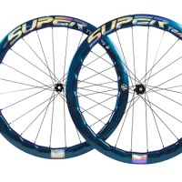700C Carbon Wheelset 50mm Dept Road Bicycle Wheels Clincher Disc Brake Wheel