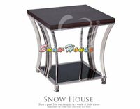 ╭☆雪之屋居家生活館☆╯989-09 025胡桃木芯板面方型茶几/茶桌/置物桌