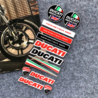 Pelekat Reflektif Logo Ducati untuk Hiasan Badan Motosikal dan Helmet Ducati Panigale V4 DesertX Dia