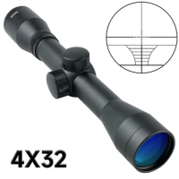 Tactical Rifle Scope Crossbow Short RifleScope Outdoors Hunting Optical Sight Metal Telescope Airsoft Scopes11mm/20mm Rail Mount