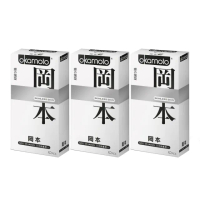 【Okamoto岡本】Skinless Skin 蝶之薄型保險套10入*3盒(共30入)