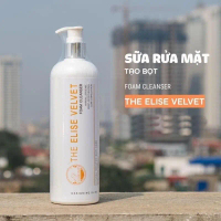 [Chính hãng] Sữa rửa mặt tạo bọt The Elise Velvet, Lindsay 500ml