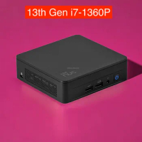NUC13ANKi7 13th gen Core i7-1360P intel nuc mini pc Arena Can-yon Mini Pc Core i7 mini pc