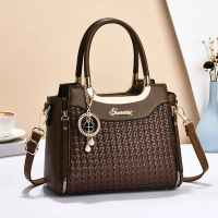 Temanat Fashion Single Shoulder Elegant Women's Handbag New Woven Pattern Women's Crossbody Bag Wome