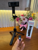 Tongsis Selfie Stick Y01 Tripod Bluetooh with Shutter Tongsis Konten