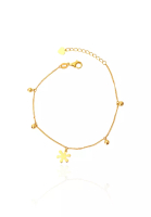 Mistgold Dahlia Bracelet in 916 Gold