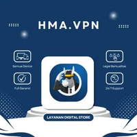 HMA VPN Premium Original Private 1 Bulan 1 bulan 20-24 hari max 5 device