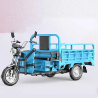 Electric tricycle with bucket truck, household adult stall, three wheeled electric scooter