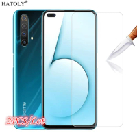 2Pcs Glass on Realme X50 5G Tempered Glass For Oppo Realme X50 Phone Screen Protector HD Protective Glass For Oppo Realme X50 5G