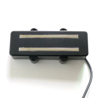 Donlis No Noise Twin Rail 5 String Humbucker J Bass Pickup With Splitting Wires Epoxy Sealed