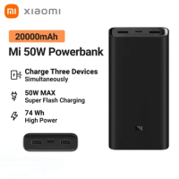 Original Xiaomi Power Bank 3 20000mAh 45W PLM07ZM USB Type C Fast Charging Version Portable 20000 External Battery Powerbank