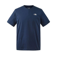 The North Face TNF 短袖上衣 休閒 M PWL ROCKY MOUNTAIN SS TEE - AP 男 藍(NF0A88GK8K2)