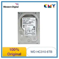 100% Original Western Digital WD Ultrastar 6TB 3.5 HDD Enterprise Hard Drive SATA 7200 rpm HC310 HUS726T6TALE6L4