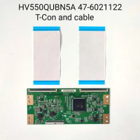 Genuine Original HV550QUBN5A 47-6021122 4K T-Con Board Fits For U550CV-UMR 55 Inch Smart LCD TV Has Been Tested Works Properly