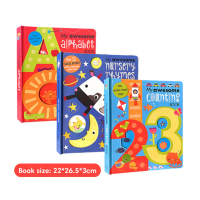 [COD] 【TH Ready Stock】My Awesome Alphabet Counting Nursery Rhymes Picture Board Book Lift the Flap C