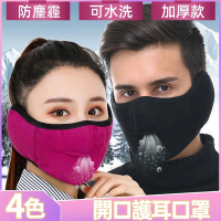 I.Dear-男女戶外騎行全方位全包立體開口防塵霾護耳口罩面罩(6色)