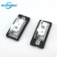 2pcs 18 LED License Plate Light Lamp License LED Bright White Plate Number Lamp For A3/S3 04-12 A4 S4 A6 C6 RS4 S6 05-N2