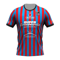 Áo bóng đá Catania 2023/24 mẫu sân nhà, họa tiết 3D dành cho người lớn và trẻ em. Áo thun gia đình p