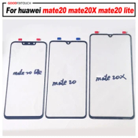 For huawei mate 20 Front Glass Touch Screen Top Lens LCD Outer Panel Repair For huawei mate 20X Glass lens mate20 lite glass