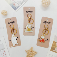 金屬鑰匙圈-嚕嚕米 Moomin 正版授權