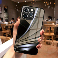 เคสโทรศัพท์แก้วพรีเมี่ยม ดีไซน์เก๋ไก๋ เข้ากันได้กับ iPhone 6, 7, 8, XS, XR, MAX, 11, 12, 13, 14, 15,