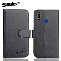 For OPPO Realme 3 Pro 3i Case 6 Colors Flip Soft Leather Crazy Horse Phone Cover Realme 3 3 PRO 3i Cases Credit Card Wallet