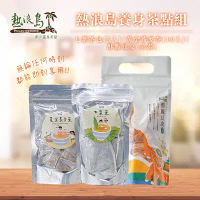 【熱浪島養身茶點組】七葉茶包(5入)+黃金蕎麥茶(10入)+酥脆豆皮(60g)/組