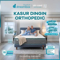 Kasur Dingin Quantum Dreambox Air-Cool Orthocare | Cooling Mattress Orthopedic | Kasur Busa 30cm 100
