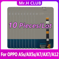 10 Pcs/Lot LCD For OPPO A5S AX5s CPH1909 Display with Touch Screen Assembly Repair Patrs For Oppo A7 AX7 A7n A12